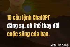 Sử dụng chat GPT hiệu quả